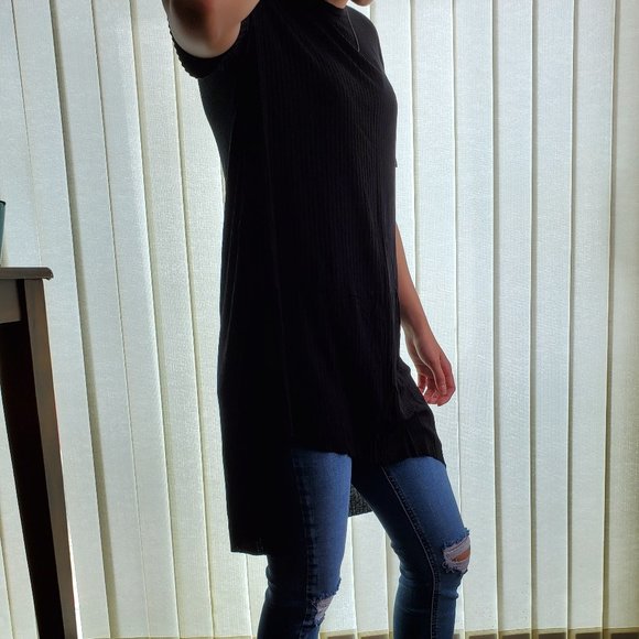 Zara Ribbed Dress Shirt - Picture 6 of 8